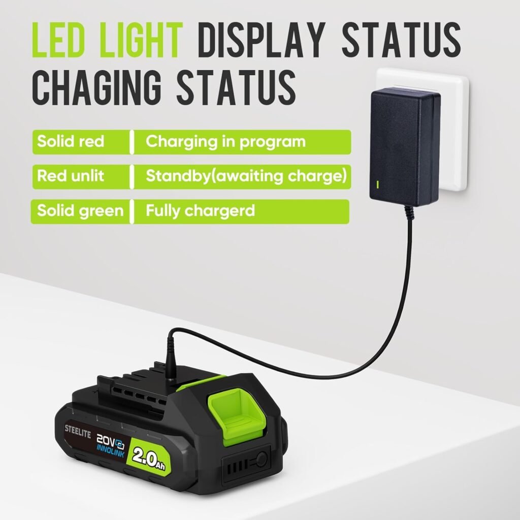 Steelite Leaf Blower With Charger, and Extension Nozzle