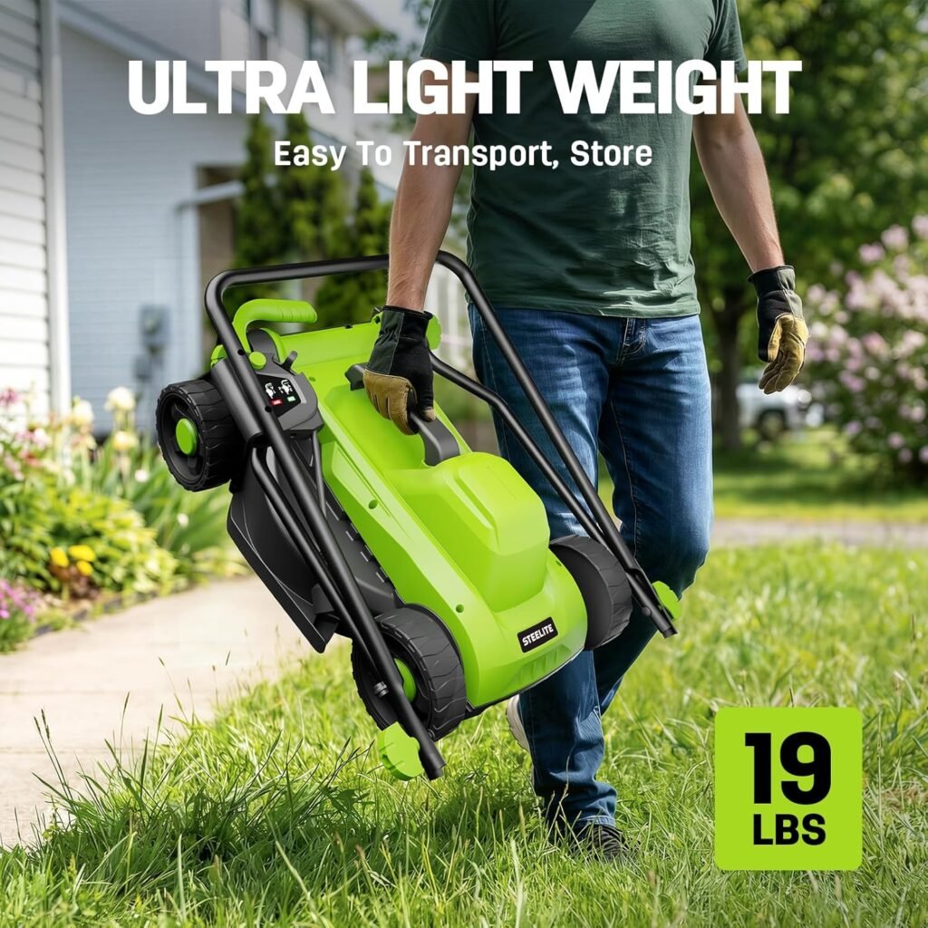 Steelite Corded Lawn Mower With 1300W Motor