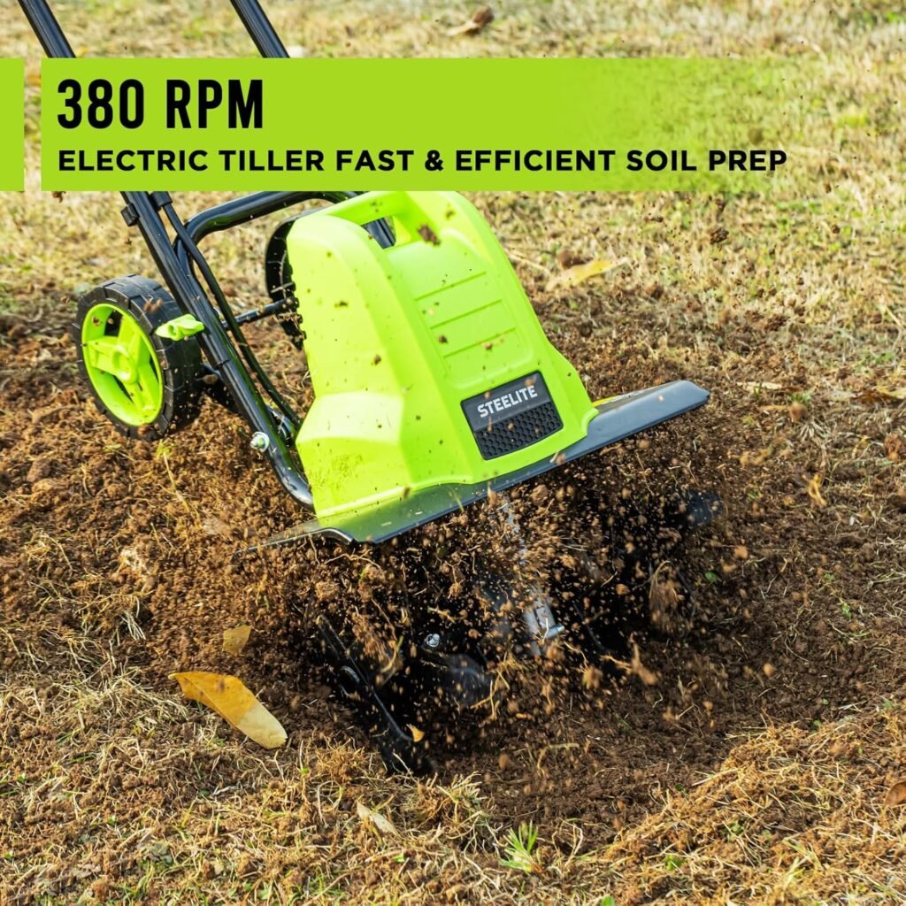 STEELITE Garden Cultivator for Soil Preparation